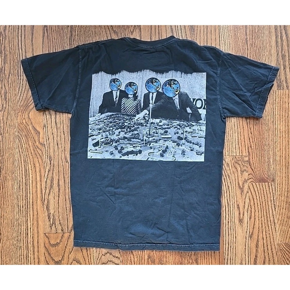 Astroworld T-Shirt Men M Black Staff Wish You Were Here Tour Cactus Jack Rap